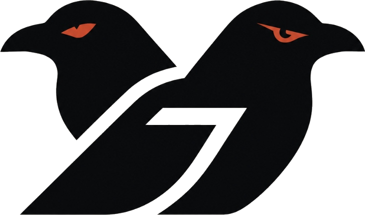 Vgil Interlocked Ravens Logo